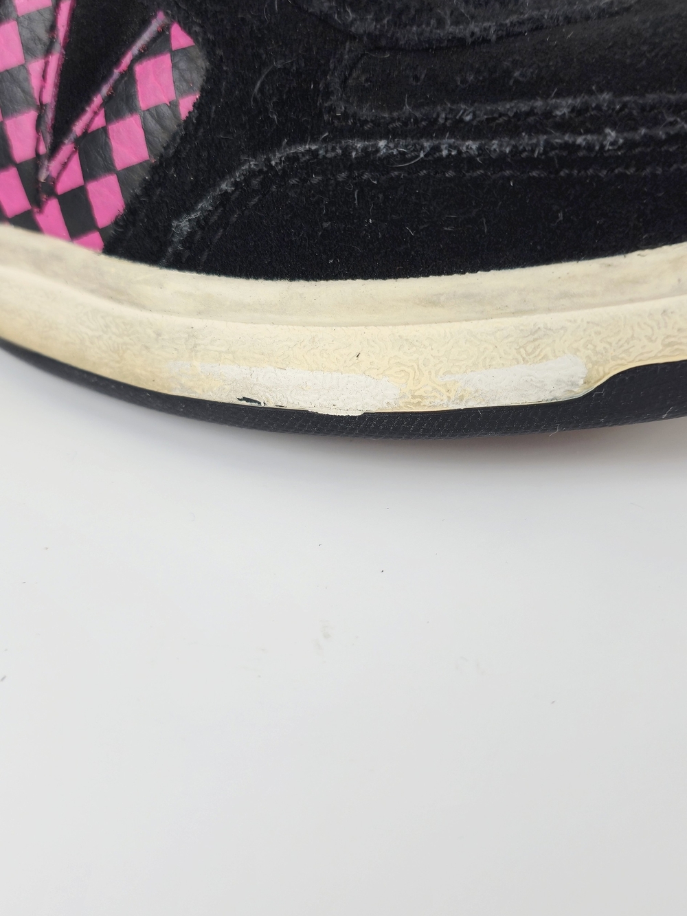 Vans Women's Black & Pink Checkerboard Low-Top Sneakers - Picture 13 of 13